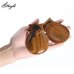 Castanets trä pedagogisk leksak