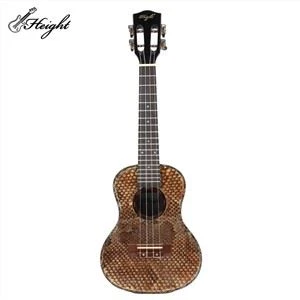 Fabriksförsörjning 4-string 23-tums ukulele i gran+ormmönster